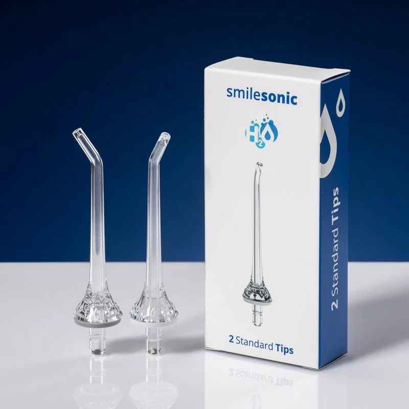 Końcówki do irygatora Smilesonic H2O Standard 2 szt. – do codziennego czyszczenia