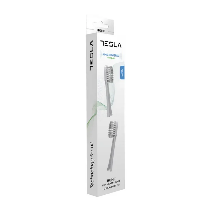 TESLA Home&Premium Soft White 2 szt - końcówki wymienne do szczoteczek soniczno-jonowych, białe - obrazek 5