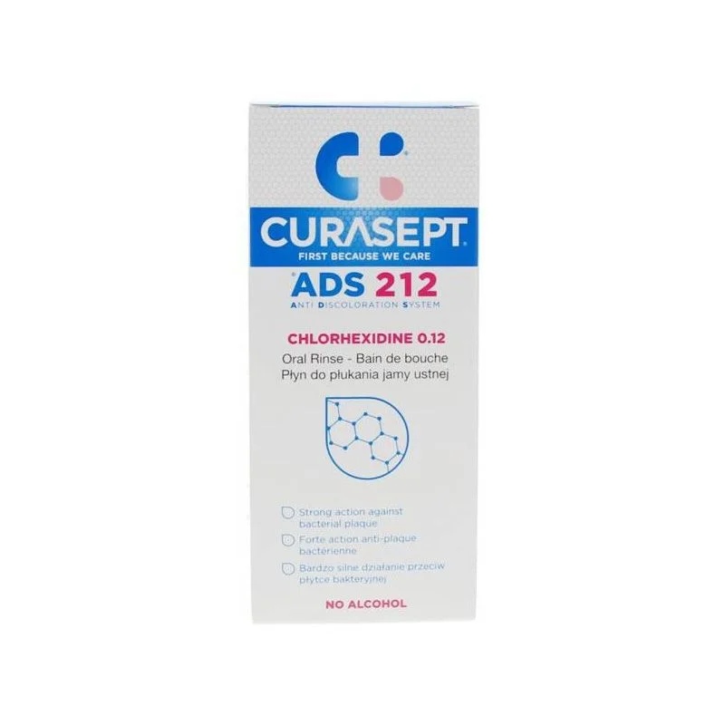 CURASEPT ADS DNA 212 New - antybakteryjny płyn do płukania jamy ustnej 200 ml