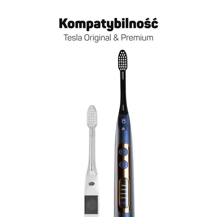 TESLA IONPA Soft Clear 2 szt - końcówki wymienne do szczoteczek soniczno-jonowych - obrazek 3