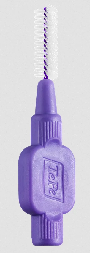 TePe Original Szczoteczki Międzyzębowe z Bioplastiku 1,1 mm Fioletowe – 8 szt. - obrazek 2