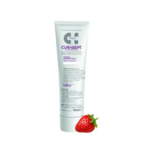 CURASEPT BIOSMALTO PROTECTION MOUSSE mus do intensywnego wzmocnienia i ochrony szkliwa, truskawkowy, 50 ml