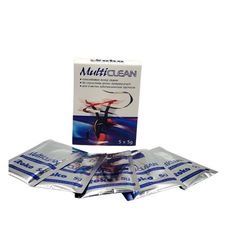Multiclean proszek do czyszczenia protez 25 g - obrazek 2