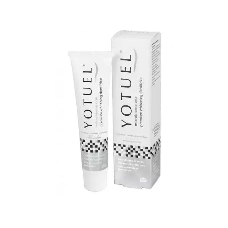 Yotuel Microbiome One Silver 100 g - wybielająca pasta do mycia zębów z prebiotykami