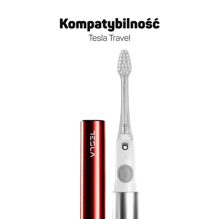 Ionickiss/TESLA Travel Soft 2 szt - końcówki wymienne do szczoteczek soniczno-jonowych TESLA TRAVEL - obrazek 3