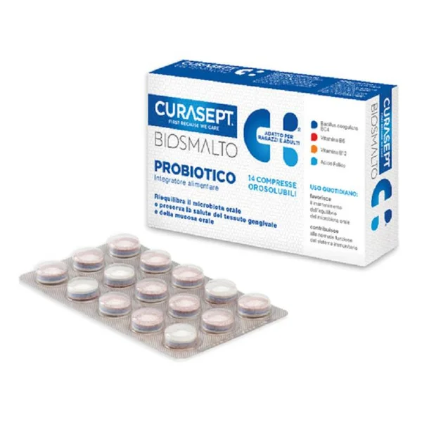 Curasept Biosmalto PROBIOTICO - suplement diety 14 szt