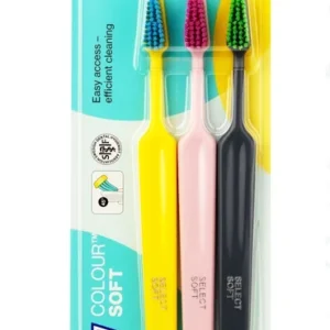 TePe Select Colour Soft – zestaw miękkich szczoteczek do zębów 3 szt.