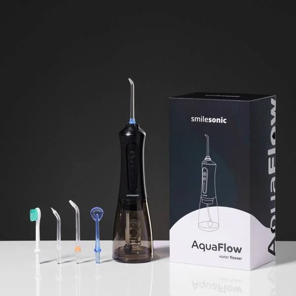 Smilesonic AquaFlow Black - irygator bezprzewodowy CZARNY