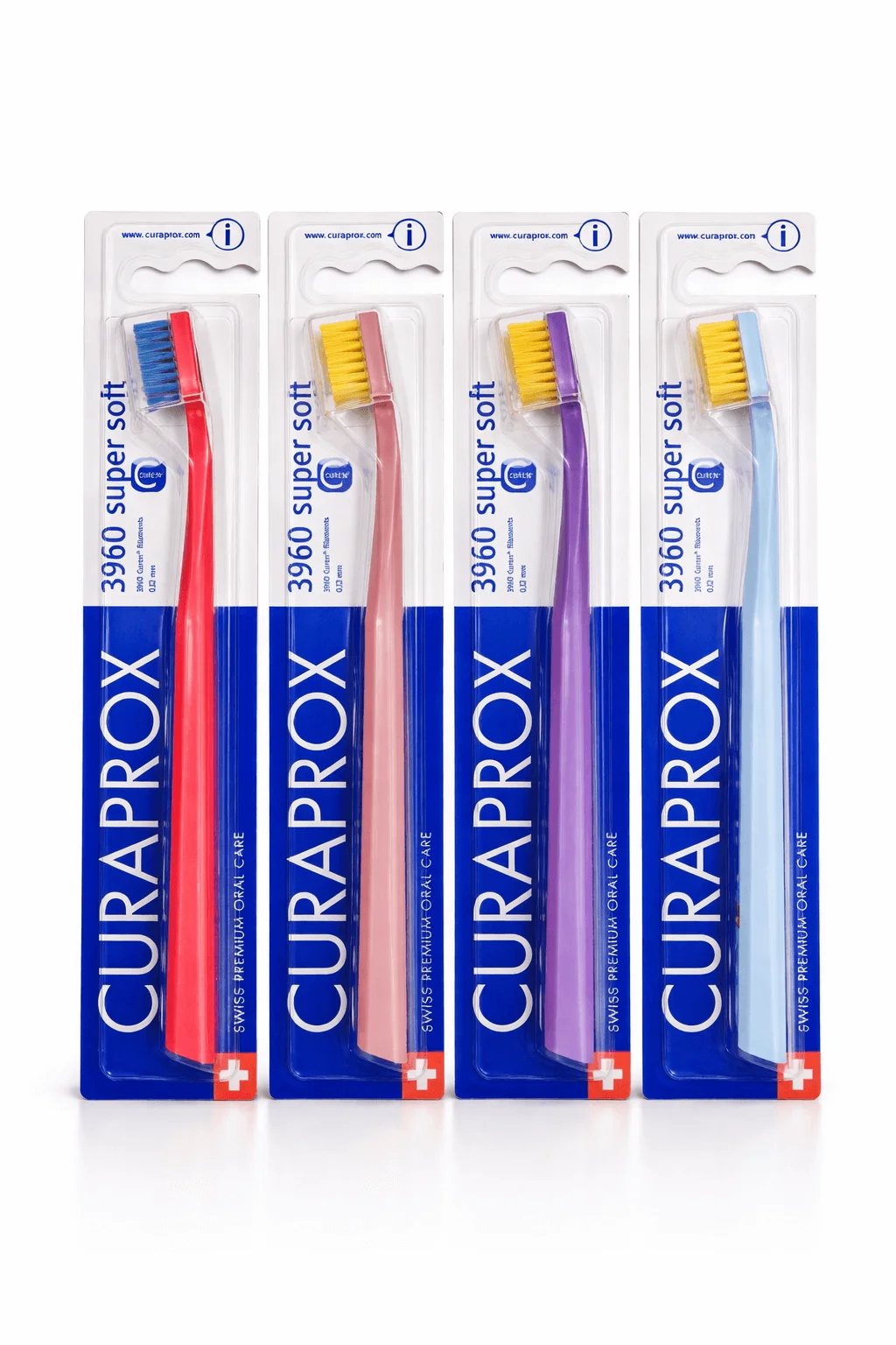 Curaprox CS 3960 Super Soft - extra miękka szczoteczka do mycia zębów i masażu dziąseł - obrazek 2