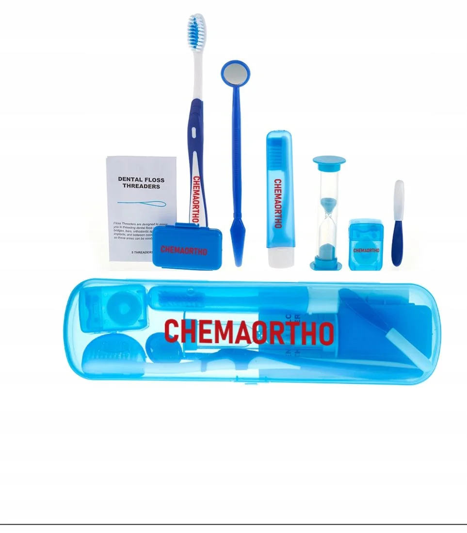 CHEMAORTHO II zestaw: żel, płukanka Orthofluor + zestaw podróżny GRATIS - obrazek 3