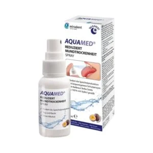 MIRADENT AQUAMED specjalistyczny aerozol nawilżający błony śluzowe jamy ustnej, 30 ml