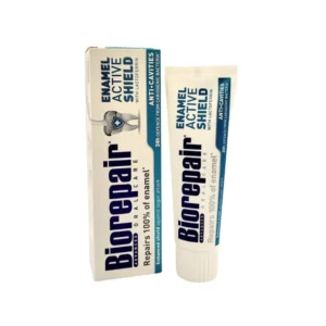 Biorepair Active Shield 75 ml - pasta do zębów przeciw ubytkom w szkliwie z laktoferyną