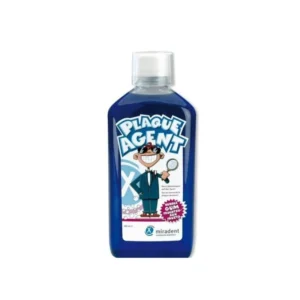 MIRADENT Plaque Agent 250 ml- płyn do wykrywania osadu nazębnego, smak gumy balonowej