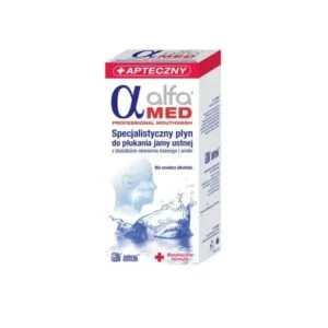 ALFA Med - leczniczy płyn do płukania jamy ustnej dla szczególnej grupy pacjentów, m.in onkologicznych, 200 ml