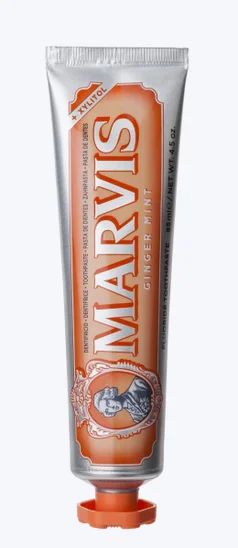 MARVIS Ginger Mint, 85ml - pasta do mycia zębów o smaku mięty z nutą imbiru