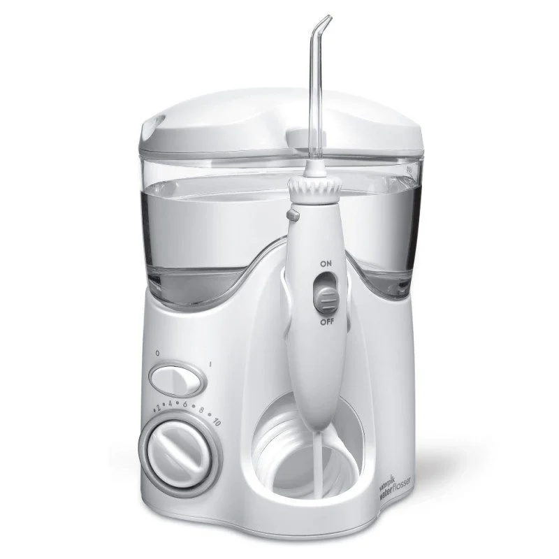 Waterpik WF-100EU Ultra + 6 końcówek - irygator dentystyczny stacjonarny BIAŁY