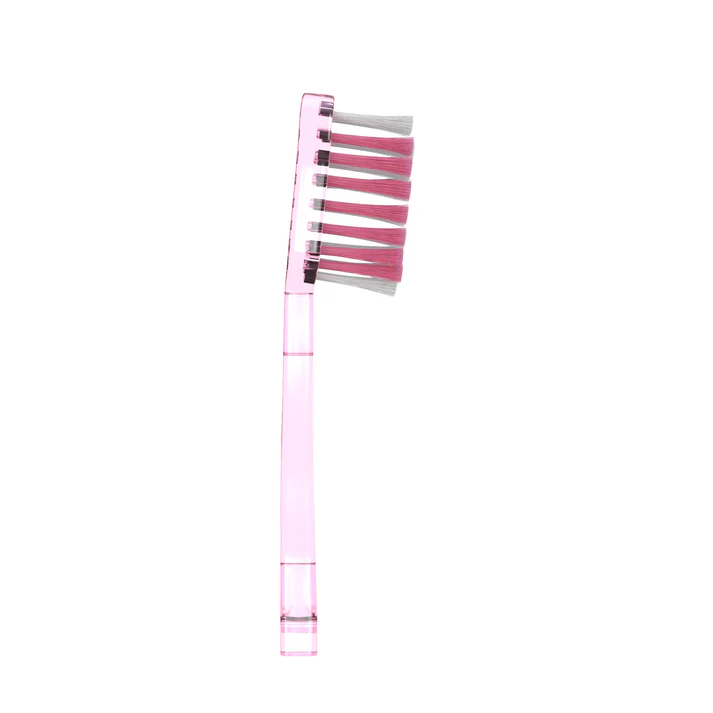 Ionickiss IONPA Medium Pink 2 szt - końcówki wymienne do szczoteczek soniczno-jonowych średnie - obrazek 3