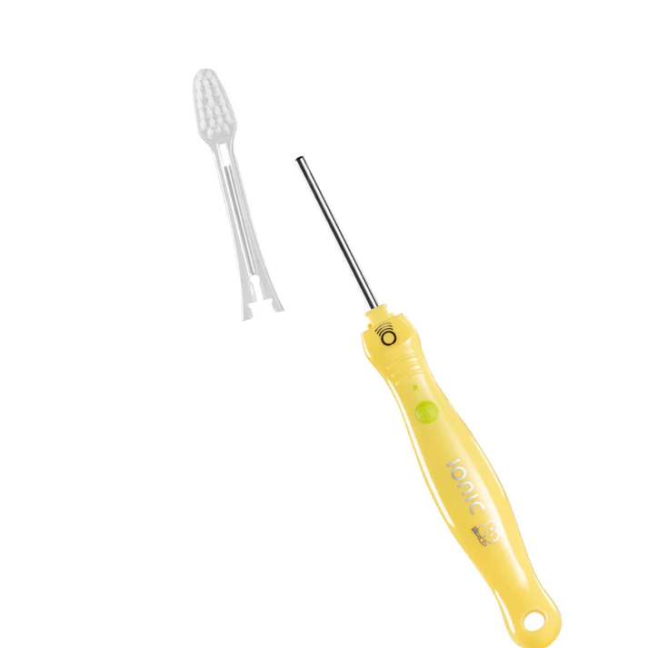 Ionickiss Kids Yellow - szczoteczka jonowa manualna dla dzieci, żółta - obrazek 2
