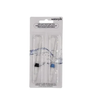 Waterpik DT-100 Implant Denture Tip końcówki do irygatora do czyszczenia protez i mostów na implantach