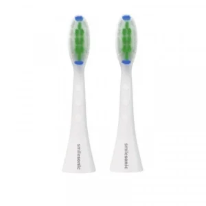 Smilesonic OrthoClean 2 szt - końcówki do precyzyjnego usuwania płytki nazębnej, białe