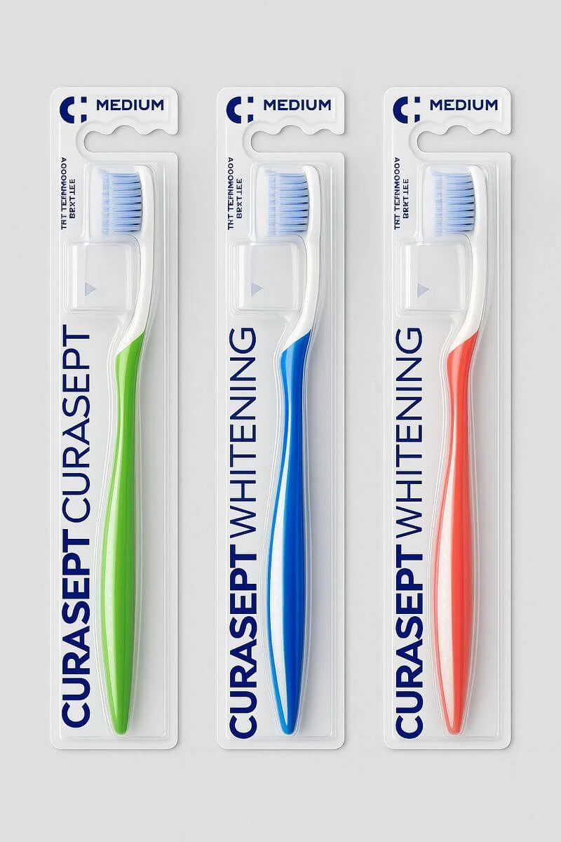 CURASEPT WHITENING wybielająca szczoteczka do mycia zębów - obrazek 4