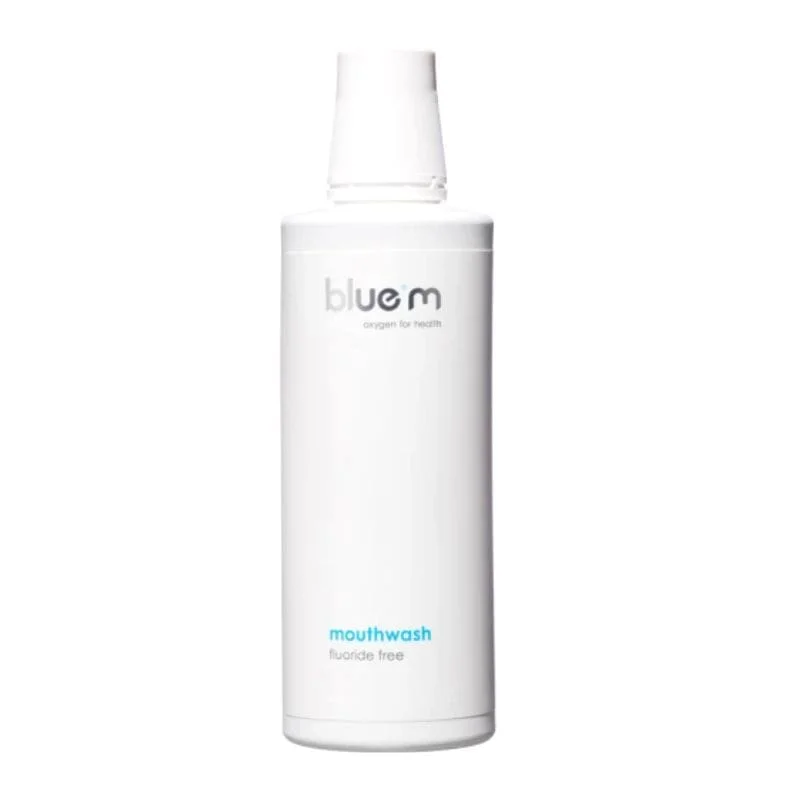 BLUEM Moutwash - płyn do płukania jamy ustnej z aktywnym tlenem na stany zapalne jamy ustnej, 250ml