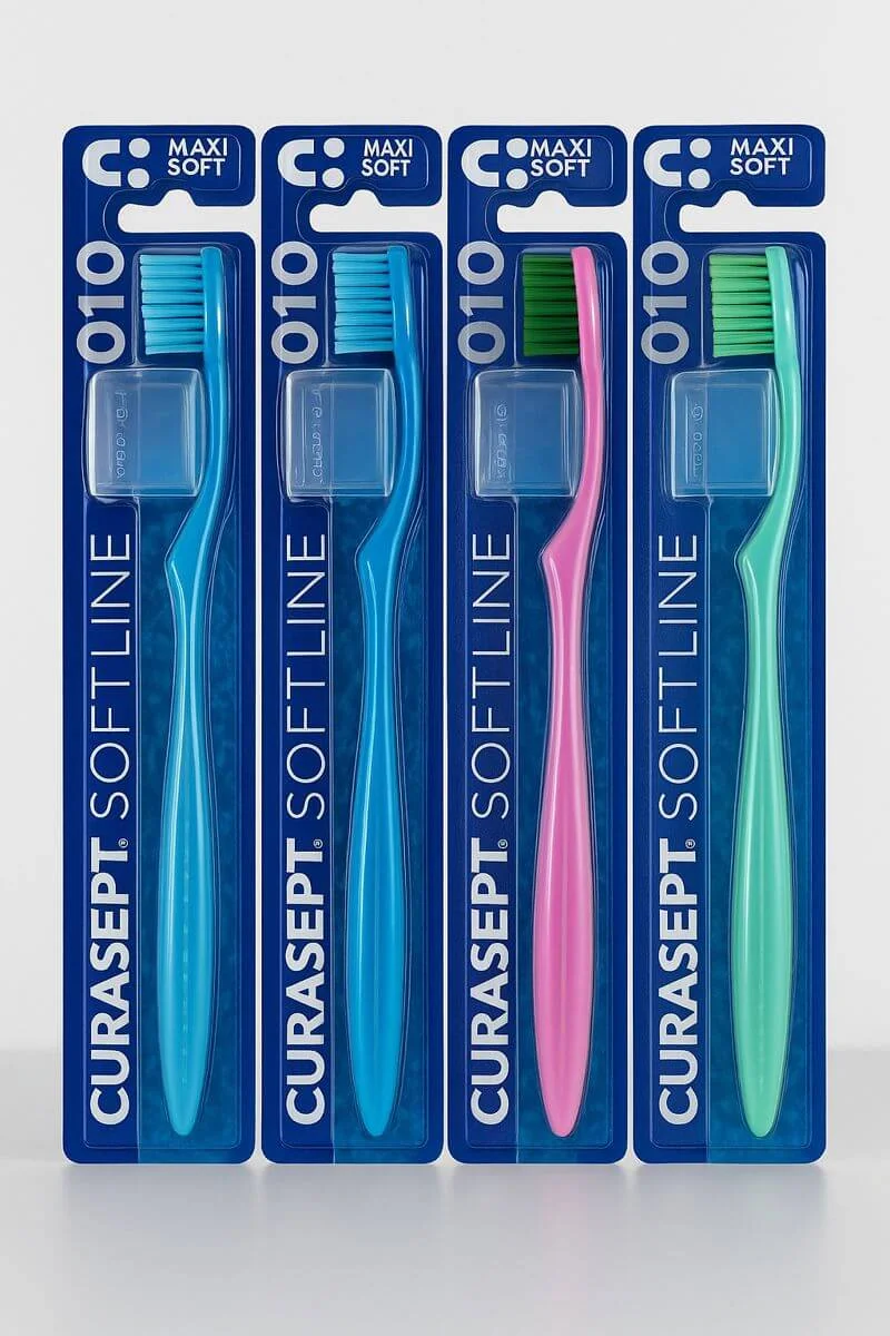 CURASEPT 0.10 MAXI SOFT 1szt. - szczoteczka do zębów z bardzo miękkim włosiem - obrazek 3
