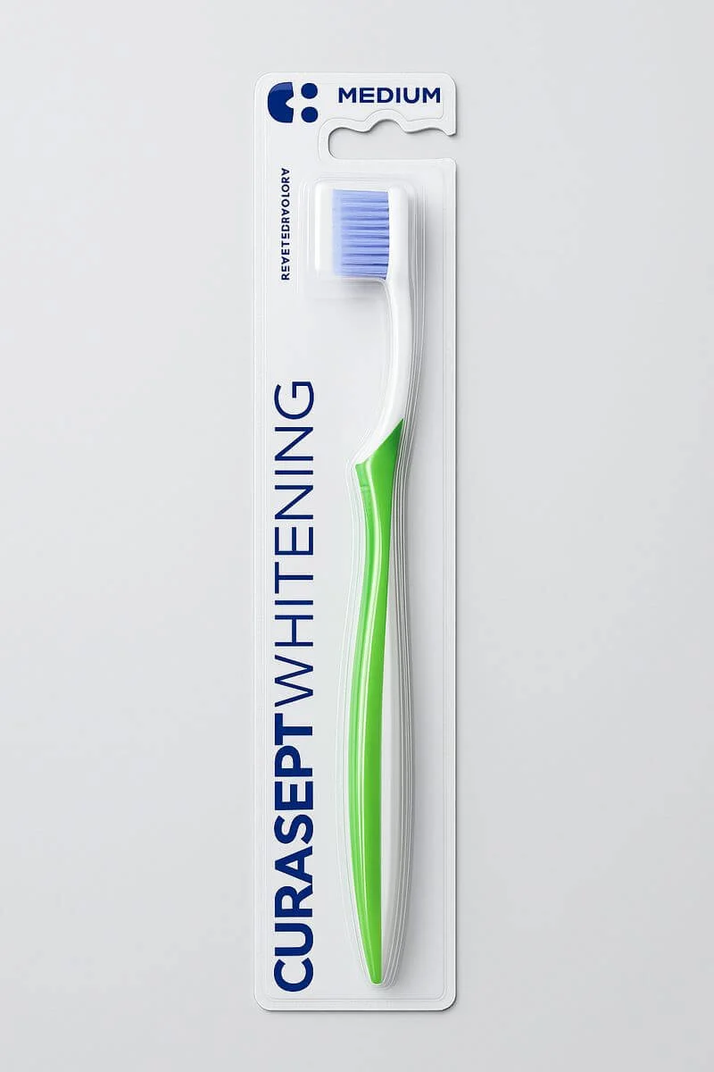 CURASEPT WHITENING wybielająca szczoteczka do mycia zębów - obrazek 2