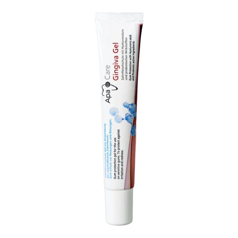 APACARE Gingival Gel 20 ml – żel z kwasem hialuronowym na podrażnione dziąsła - obrazek 3