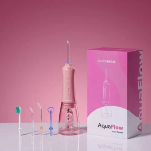 Smilesonic AquaFlow PINK - irygator bezprzewodowy RÓŻOWY