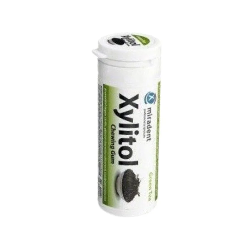 Miradent Xylitol Green Tea 30 sztuk