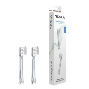 Ionickiss/TESLA IONPA Soft Kids 2 szt - miękkie końcówki do mycia zębów dla dzieci 0-3