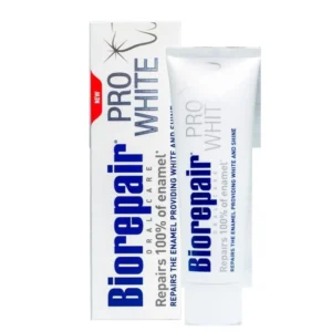 Biorepair Pro White 75 ml - pasta wybielająca z cząsteczkami naprawiającymi szkliwo zębów