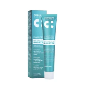 Curasept Daycare Protection Booster Frozen Mint 75 ml - ochronna pasta do mycia zębów z CPC-HAP, smak mroźnej mięty