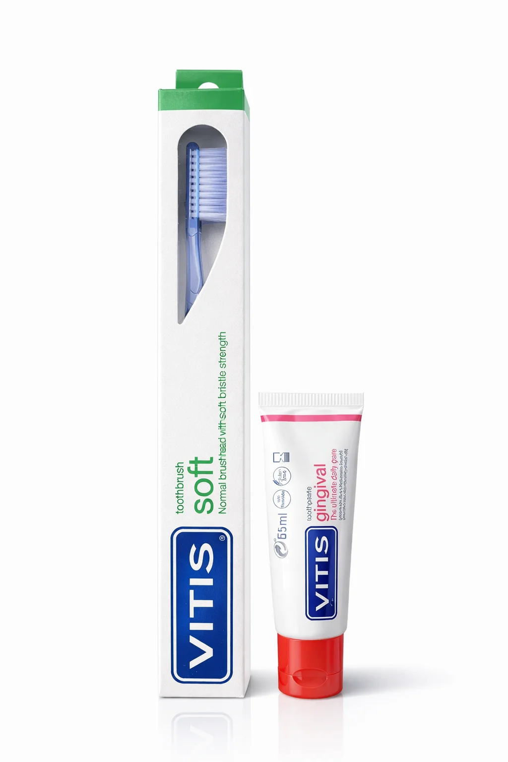 VITIS Soft - miękka szczoteczka do zębów + pasta 15ml VITIS Gingival GRATIS - obrazek 2