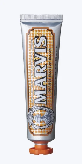 MARVIS Orange Blossom Bloom, 75 ml - pasta do mycia zębów o smaku mięty z nutą pomarańczy
