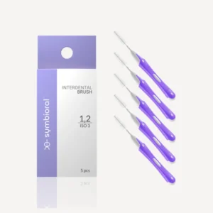 Symbioral 1,2 / ISO 3 szczoteczki międzyzębowe stożkowe duże fioletowe