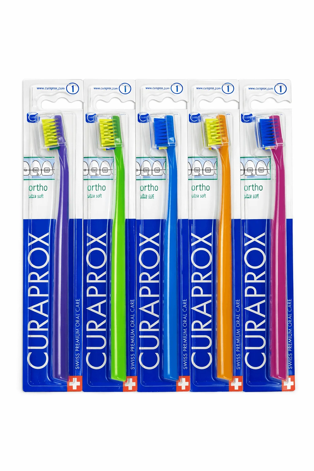 Curaprox CS 5460 ORTO - szczoteczka ortodontyczna z miękkim włosiem, 5460 włókien Curen - obrazek 2