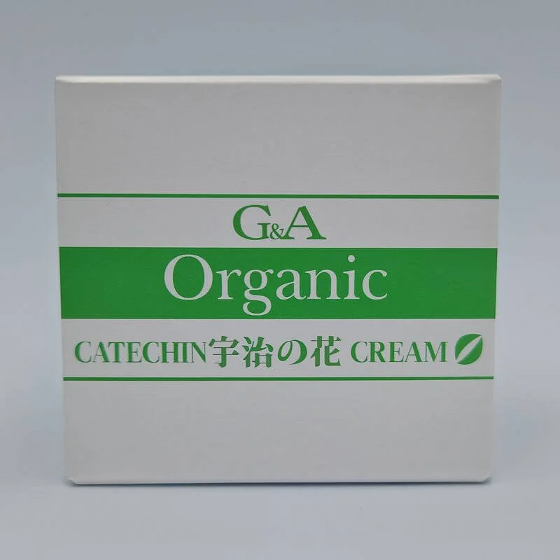 G&A Tea Cosmetics Uji Organic Catechin Cream - organiczny krem na bazie katechiny z zielonej herbaty, słoiczek 180 g - obrazek 2