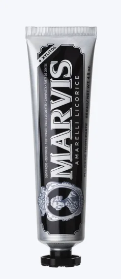 MARVIS Amarelli Licorice Mint, 85ml - pasta do mycia zębów o smaku mięty z nutą lukrecji