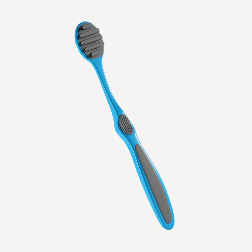 Skrobak do języka Symbioral Tongue Cleaner niebieski