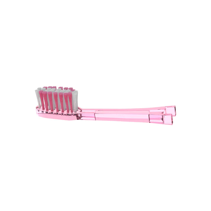 Ionickiss IONPA Medium Pink 2 szt - końcówki wymienne do szczoteczek soniczno-jonowych średnie - obrazek 4