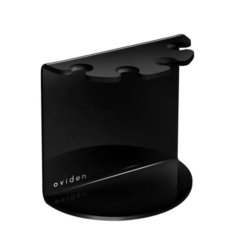 Oviden OVI-ONE QUATRO BLACK uniwersalny uchwyt na 4 końcówki szczoteczek elektrycznych, sonicznych, ultradźwiękowych
