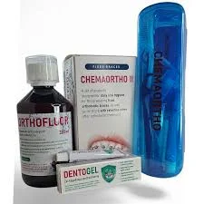 CHEMAORTHO II zestaw: żel, płukanka Orthofluor + zestaw podróżny GRATIS - obrazek 2