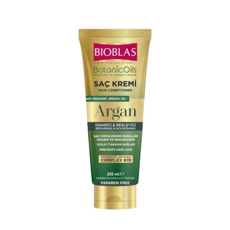 BIOBLAS Botanic Oils Argan 250 ml - arganowa odżywka do włosów do spłukiwania