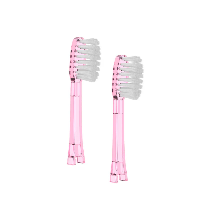 Ionickiss (TESLA) IONPA Soft Pink 2 szt - końcówki do szczoteczek sonicznych, różowe - obrazek 2
