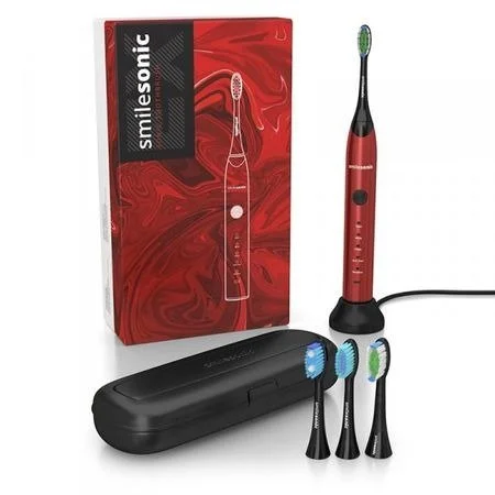 Smilesonic EX Red szczoteczka soniczna w kolorze czerwonym