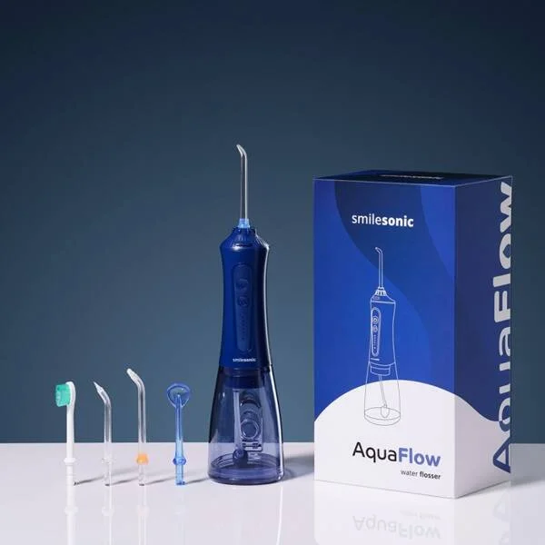 Smilesonic AquaFlow Blue - irygator bezprzewodowy NIEBIESKI
