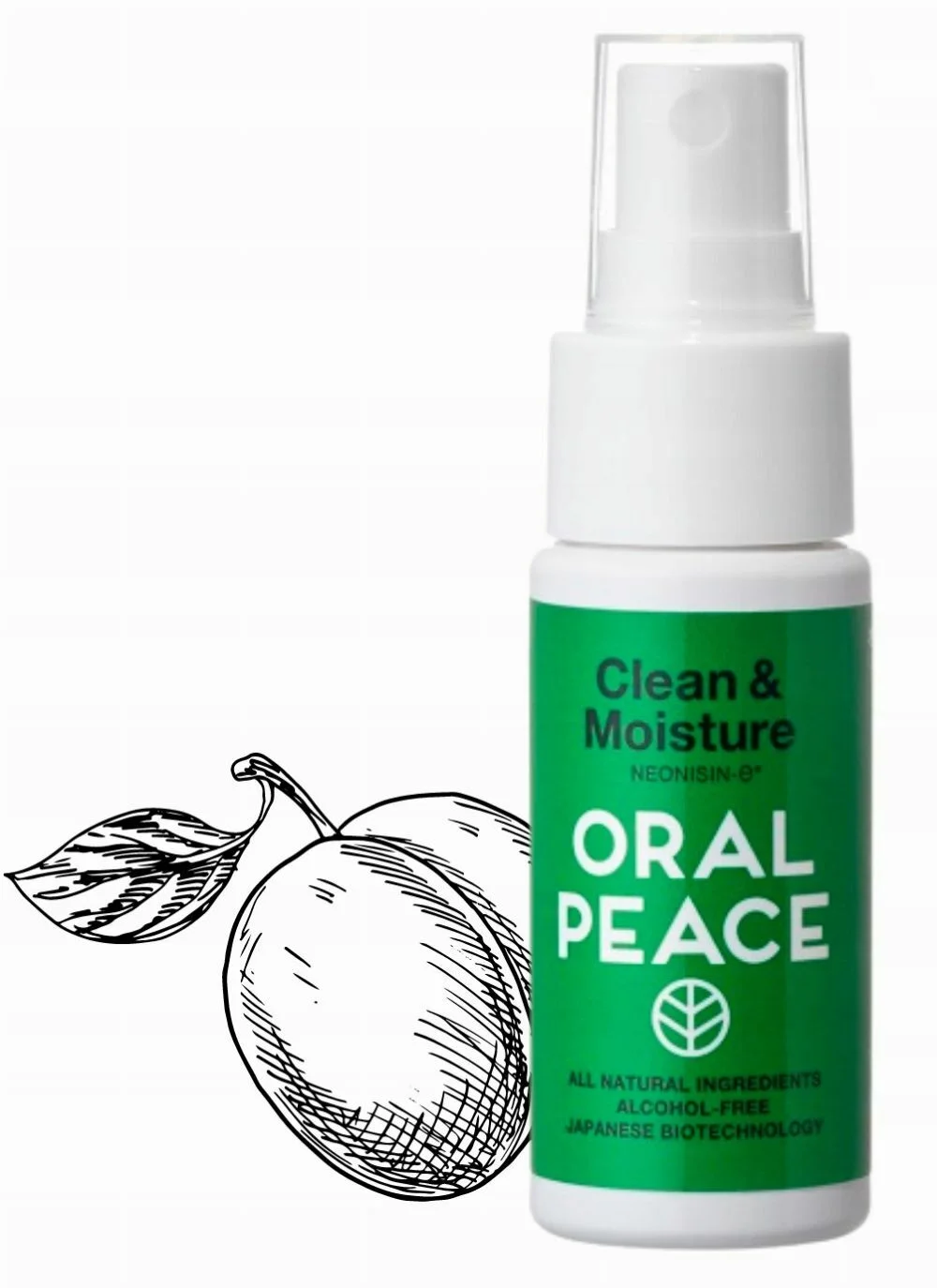 ORALPEACE NATURAL - Naturalny Spray do Płukania Jamy Ustnej 30 ml