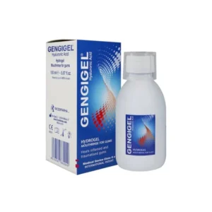GENGIGEL Mouthrinse150 ml - nawilżający płyn do płukania jamy ustnej z kwasem hialuronowym